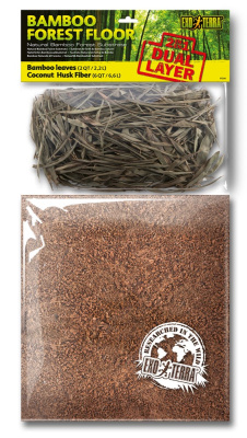 Грунт для террариума Bamboo Forest Floor 2 в 1, 2.2 л + 6.6 л. /бамбук+кокос/ PT3141 (H231411) H2314